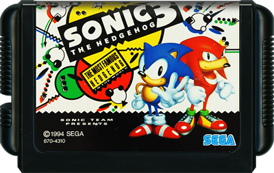 Sonic the Hedgehog 3 - Cart - Front Image