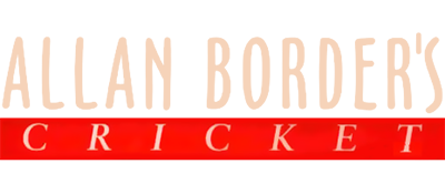 Allan Border's Cricket - Clear Logo Image