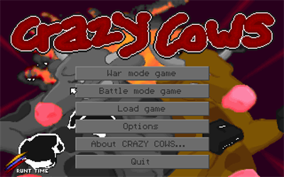 Crazy Cows - Screenshot - Game Title Image
