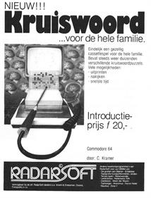 Kruiswoord - Advertisement Flyer - Front Image