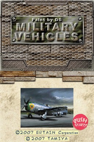 Paint by DS: Military Vehicles - Screenshot - Game Title Image