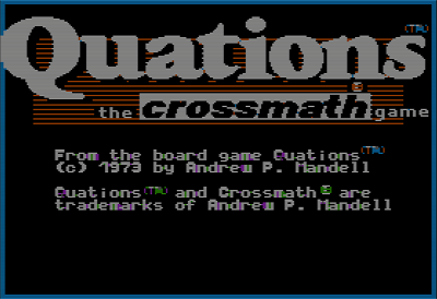 Quations - Screenshot - Game Title Image