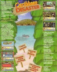 Caribbean Disaster - Box - Back Image