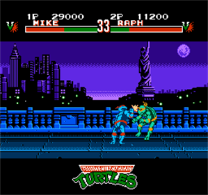 Teenage Mutant Ninja Turtles: Tournament Fighters - Screenshot - Gameplay Image