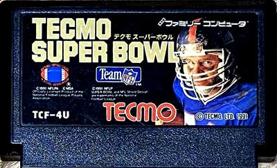 Tecmo Super Bowl - Cart - Front Image