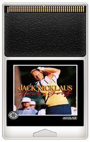 Jack Nicklaus: Turbo Golf - Fanart - Cart - Front