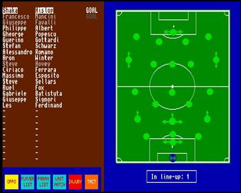 Philips SV Eindhoven Manager - Screenshot - Gameplay Image