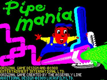 Pipe Mania!! - Screenshot - Game Title Image