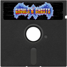 Ghouls 'n' Ghosts - Fanart - Disc Image