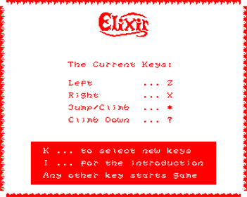 Elixir - Screenshot - Game Select Image