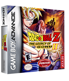 Dragon Ball Z: The Legacy of Goku II - Box - 3D Image