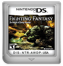 Fighting Fantasy: The Warlock of Firetop Mountain - Fanart - Cart - Front Image