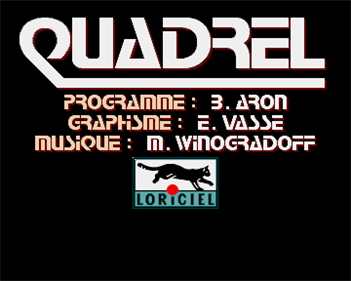 Quadrel - Screenshot - Game Title Image