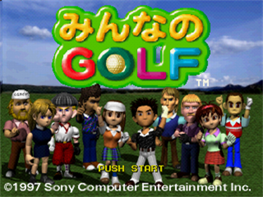 Hot Shots Golf - Screenshot - Game Title Image