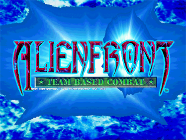 Alien Front - Screenshot - Game Title