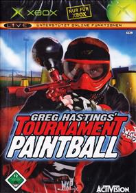 Greg Hastings' Tournament Paintball - Box - Front Image