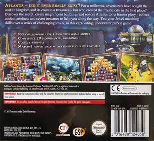 Jewel Link: Legends of Atlantis - Box - Back Image