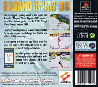 Nagano Winter Olympics '98 - Box - Back Image