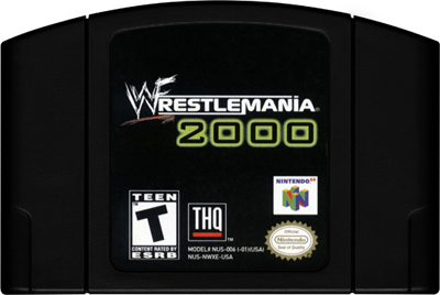 WWF WrestleMania 2000 - Cart - Front Image