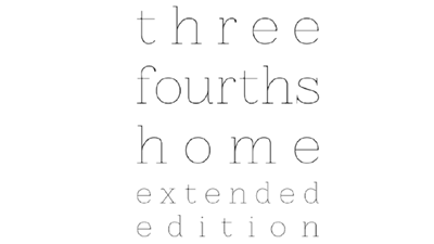 Three Fourths Home: Extended Edition - Clear Logo Image