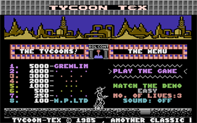 Tycoon Tex - Screenshot - Game Title Image