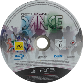 Get Up and Dance - Disc Image