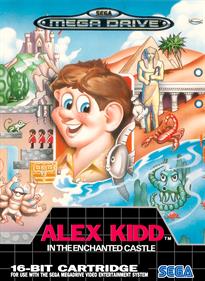 Alex Kidd in the Enchanted Castle - Box - Front Image