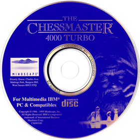 The Chessmaster 4000 Turbo - Disc Image