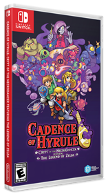 Cadence of Hyrule: Crypt of the NecroDancer Featuring The Legend of Zelda - Box - 3D Image