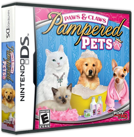 Paws & Claws: Pampered Pets - Box - 3D Image