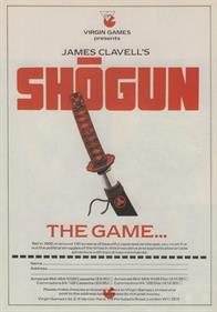 James Clavell's Shogun - Advertisement Flyer - Front Image