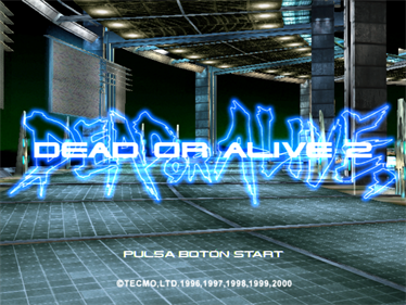 Dead or Alive 2 - Screenshot - Game Title Image