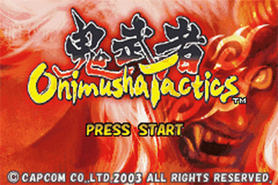 Onimusha Tactics - Screenshot - Game Title Image