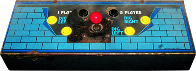 Lode Runner - Arcade - Control Panel Image