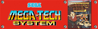 Bonanza Bros. (Mega-Tech) - Arcade - Marquee Image