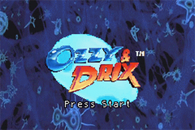 Ozzy & Drix - Screenshot - Game Title Image