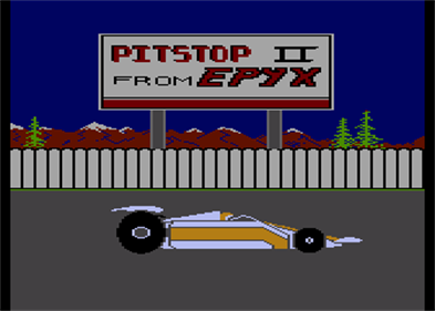 Pitstop II - Screenshot - Game Title Image