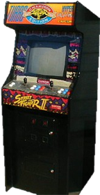 Street Fighter II': Hyper Fighting - Arcade - Cabinet Image