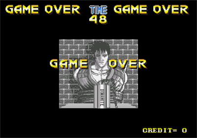 Final Fight CD - Screenshot - Game Over Image