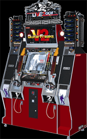 Guitar Freaks 2nd Mix Ver 1.01 - Arcade - Cabinet Image
