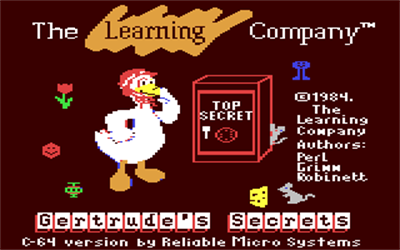 Gertrude's Secrets - Screenshot - Game Title Image