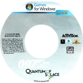 007: Quantum of Solace - Disc Image