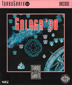 Galaga '90 - Box - Front - Reconstructed Image