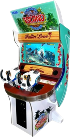 Let's Go Island: Lost on the Island of Tropics - Arcade - Cabinet Image