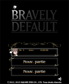 Bravely Default - Screenshot - Game Title Image