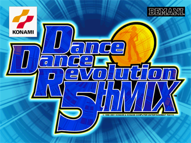 Dance Dance Revolution: 5th Mix - Screenshot - Game Title Image