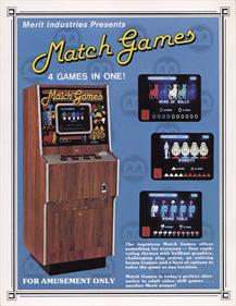 Match Games - Advertisement Flyer - Front Image
