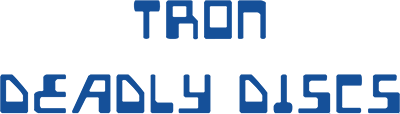 Tron Deadly Discs - Clear Logo Image