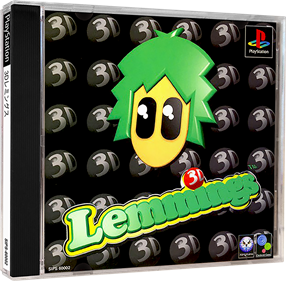 Lemmings 3D - Box - 3D Image