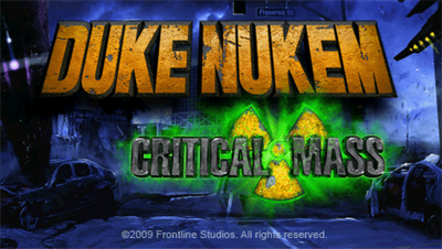 Duke Nukem: Critical Mass - Screenshot - Game Title Image